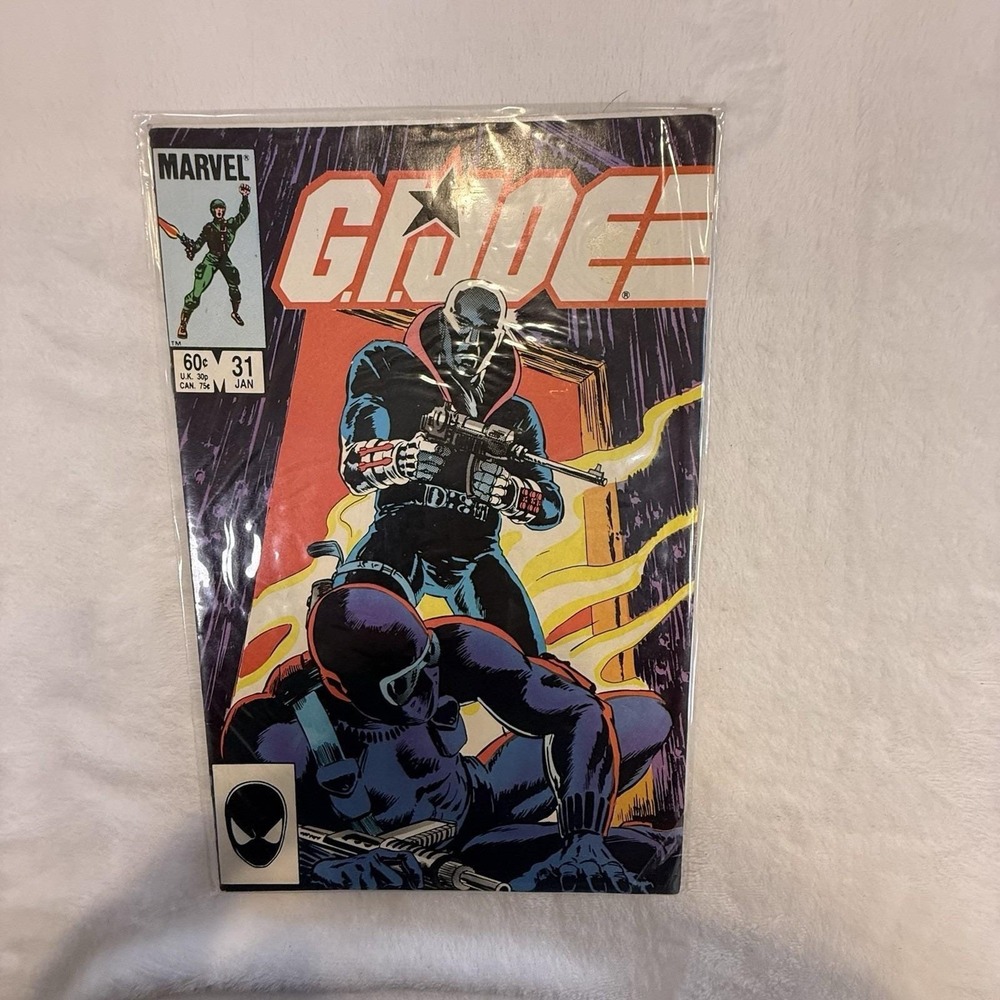 G.I. Joe A Real American Hero #31 Marvel Comics Snake Eyes